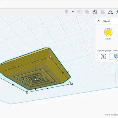 Mô hình Square Fidget (Đồ chơi giải trí)
