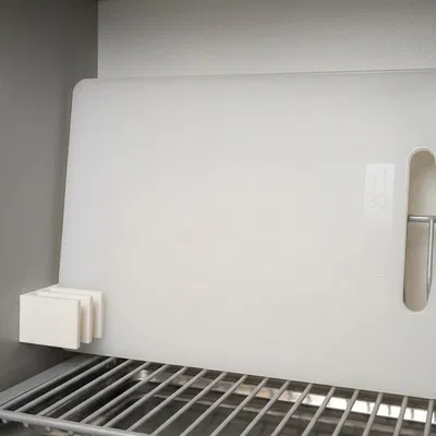 Giá treo thớt gắn tường thông minh 3 ngăn - Tiết kiệm không gian bếp