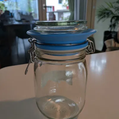 Nắp đậy lên men cho hũ thủy tinh IKEA KORKEN