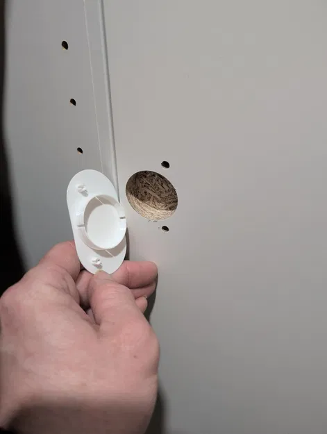 Nắp che bản lề tủ IKEA PAX - Image 2