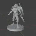 Mô hình 3D Ajani Goldmane (Magic: The Gathering) đầy dũng mãnh - Thumbnail 1