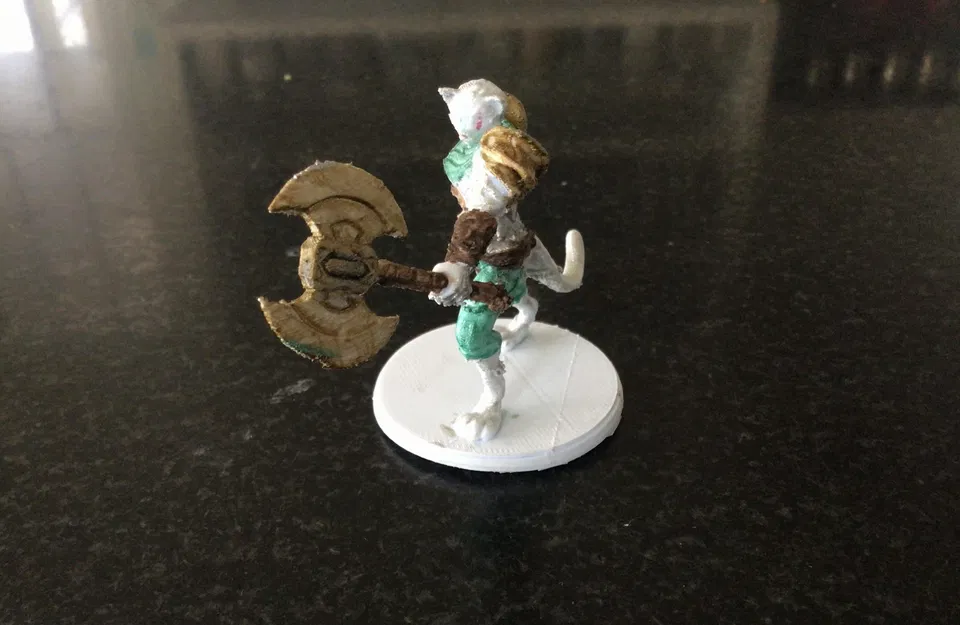 Mô hình 3D Ajani Goldmane (Magic: The Gathering) đầy dũng mãnh - Image 2