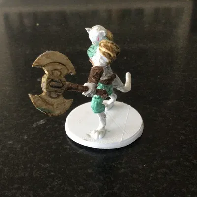 Mô hình 3D Ajani Goldmane (Magic: The Gathering) đầy dũng mãnh