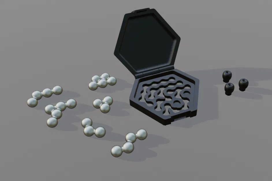 MiniHexa Puzzle - Đồ chơi giải đố bỏ túi thú vị - Image 1