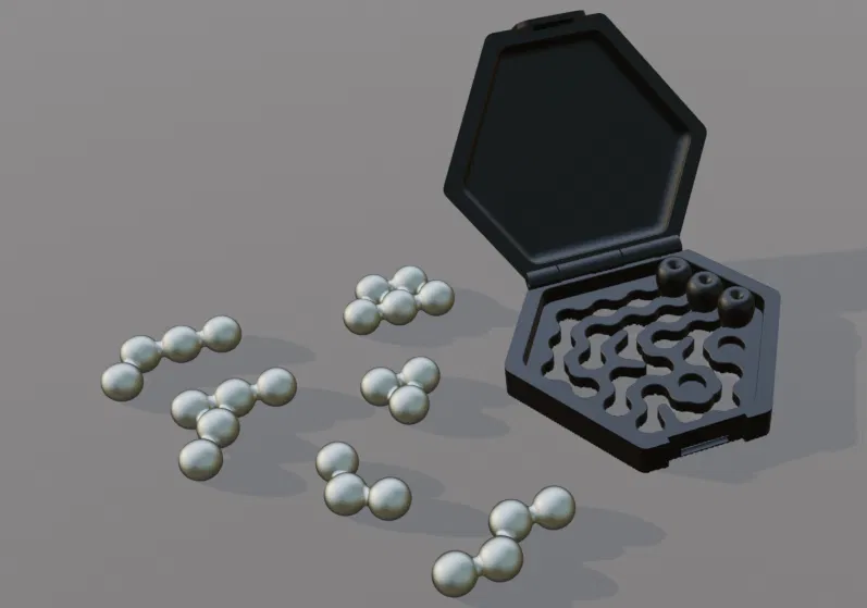 MiniHexa Puzzle - Đồ chơi giải đố bỏ túi thú vị - Image 2