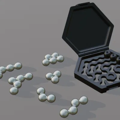 MiniHexa Puzzle - Đồ chơi giải đố bỏ túi thú vị