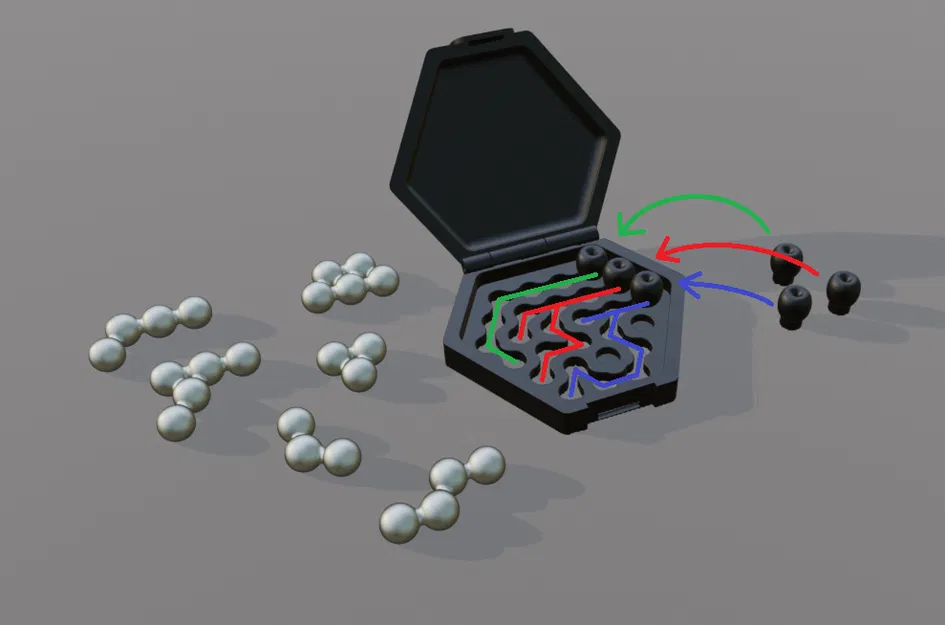 MiniHexa Puzzle - Đồ chơi giải đố bỏ túi thú vị - Image 3