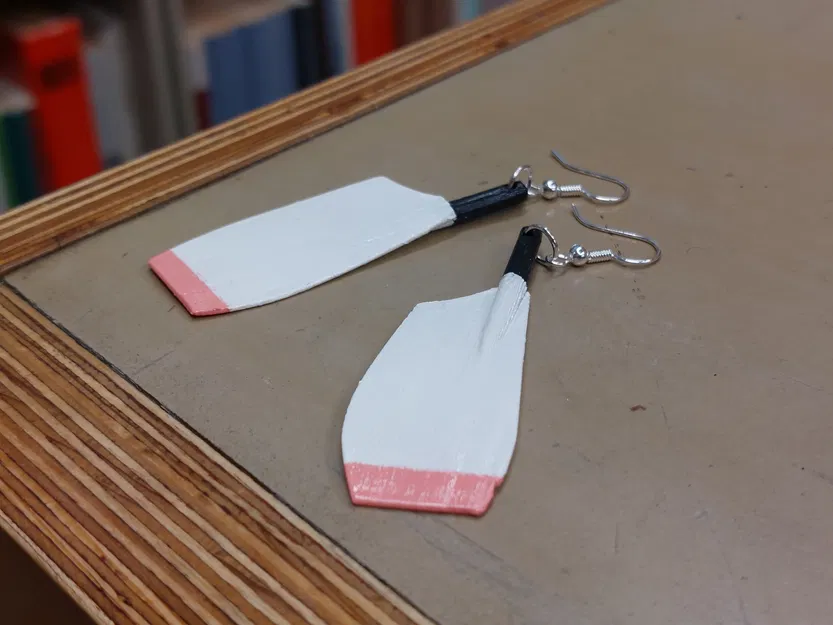 Bông tai hình mái chèo Rowing - Image 2