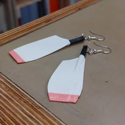 Bông tai hình mái chèo Rowing