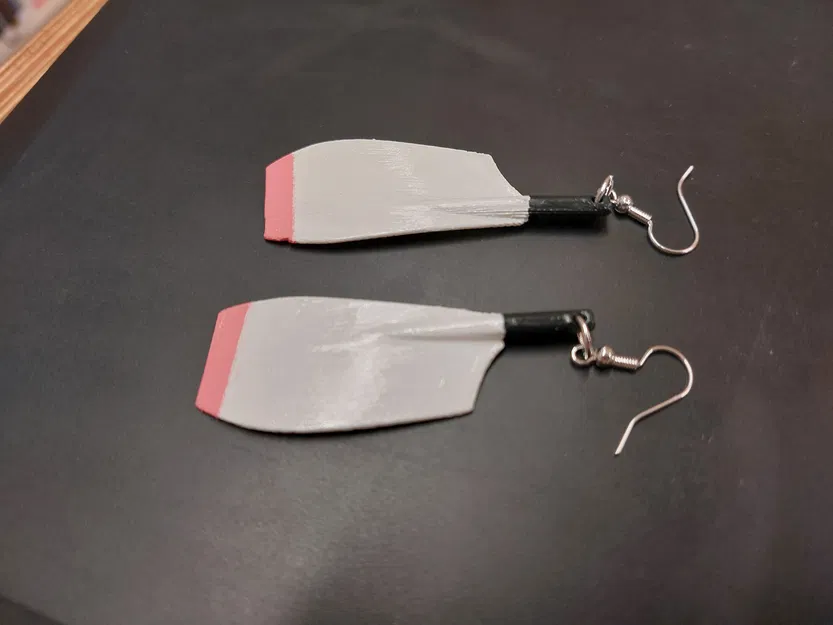 Bông tai hình mái chèo Rowing - Image 3