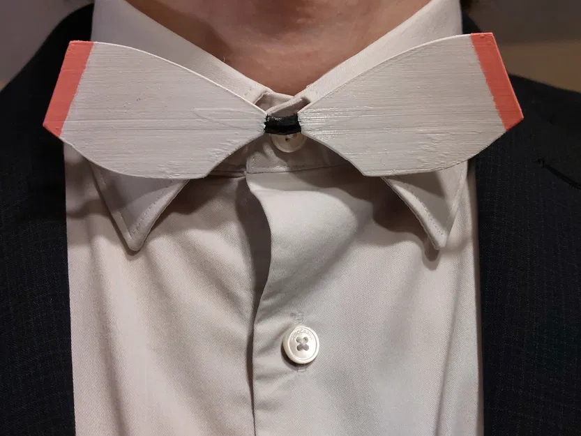 Nơ cổ hình mái chèo (Rowing blade bow tie) - Image 1