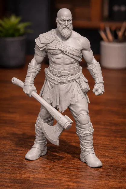 Mô hình chiến binh Kratos – God of War - Image 1