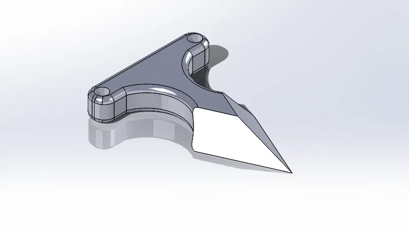 Mô hình Mini Kunai 3D - Vũ khí ninja cực chất cho fan Naruto - Image 1