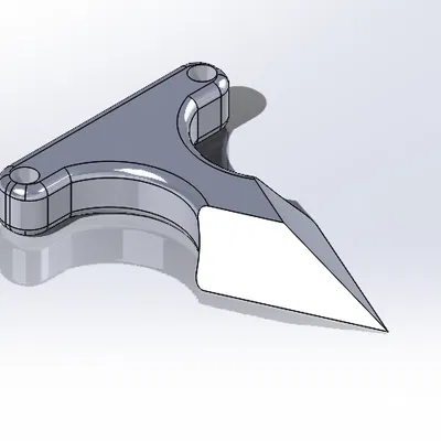 Mô hình Mini Kunai 3D - Vũ khí ninja cực chất cho fan Naruto