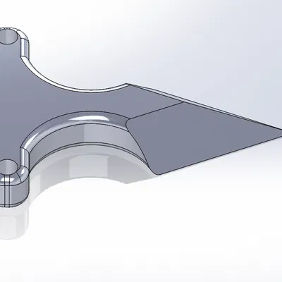 Mô hình Mini Kunai 3D - Vũ khí ninja cực chất cho fan Naruto