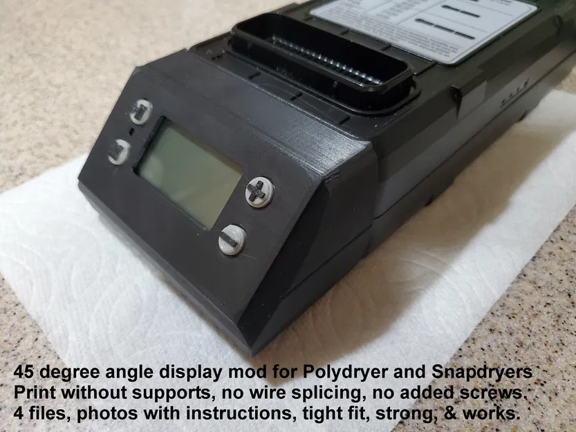 Mod đế hiển thị nghiêng 45 độ cho Polydryer Snapdryer - Image 1