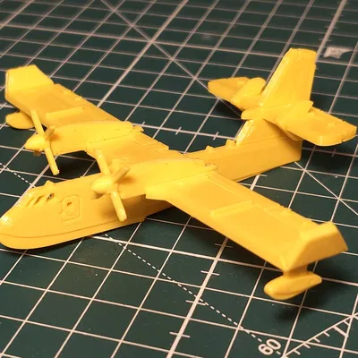 Mô hình Kit Card máy bay Canadair CL-415