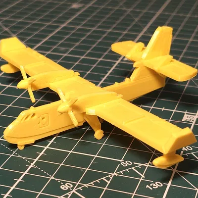 Mô hình Kit Card máy bay Canadair CL-415