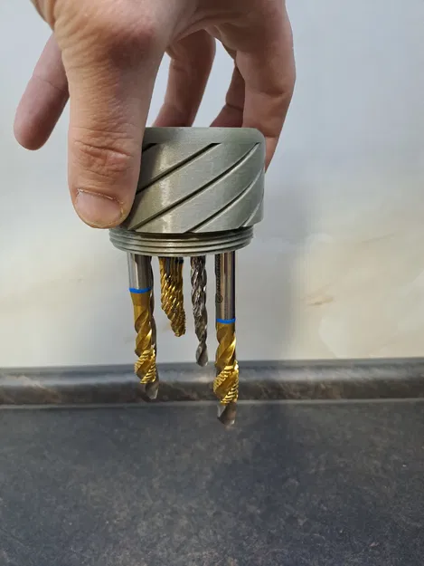 Hộp đựng mũi khoan và mũi taro tích hợp nam châm - Image 1