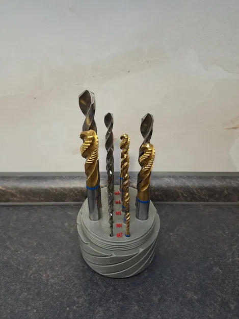 Hộp đựng mũi khoan và mũi taro tích hợp nam châm - Image 2