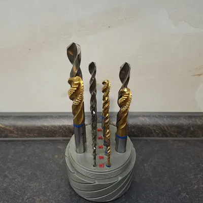 Hộp đựng mũi khoan và mũi taro tích hợp nam châm