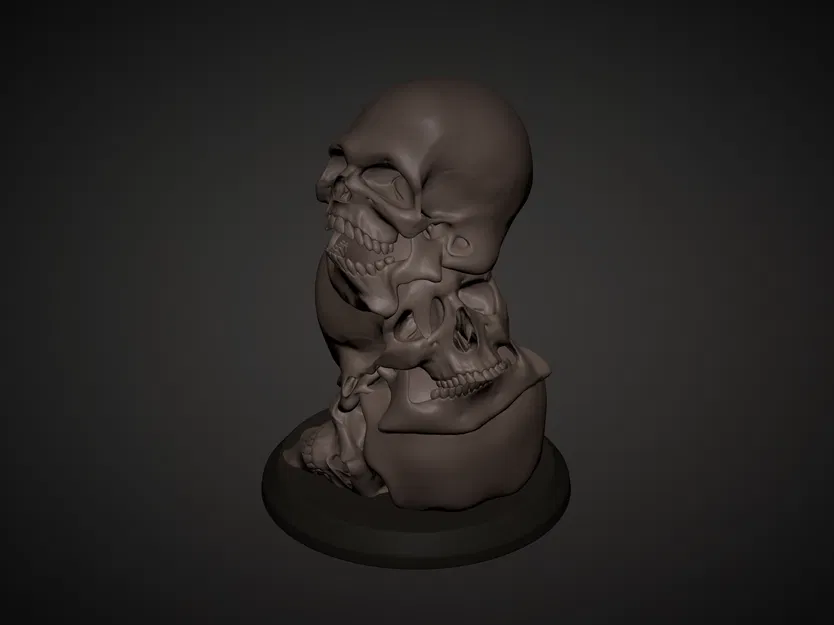 Eternal Echo – Tác phẩm điêu khắc hộp sọ tan chảy - Image 2