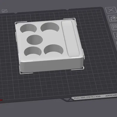 Khay Đựng Dụng Cụ Kiểm Tra Nước 3D (Test Station Holder)