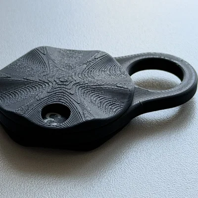 Móc khóa Fidget giải tỏa căng thẳng: Thiết kế 3D thông minh