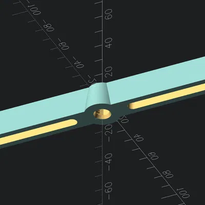 Thanh gắn Microphone Stereo (ren 3/8"-16 và 5/8"-27)