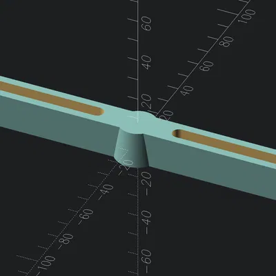 Thanh gắn Microphone Stereo (ren 3/8"-16 và 5/8"-27)