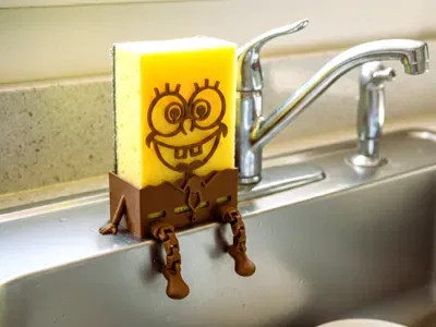 Giá Để Miếng Rửa Chén Hình SpongeBob - Image 1