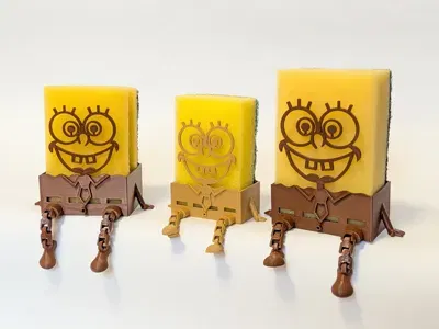 Giá Để Miếng Rửa Chén Hình SpongeBob - Image 2