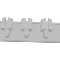 Thanh kẹp giữ dây cáp để bàn (Cable Holder) - Tự in 3D siêu tiện lợi - Thumbnail 1