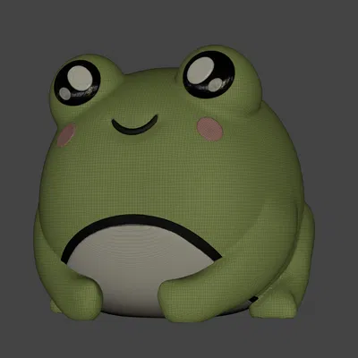 Mô hình chú ếch dễ thương "Cutefroggo"