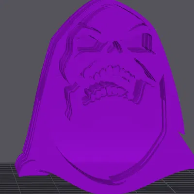 Mô hình Skeletor flip text in 3D cực độc đáo và ấn tượng