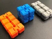 Infinity Cube - Đồ chơi xả stress 3D độc đáo dễ in - Image 1