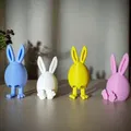 Mô hình thỏ trứng cử động (Articulated Egg Bunny) in 3D cực dễ thương - Thumbnail 1