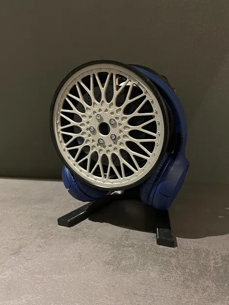 Giá đỡ tai nghe mô hình mâm xe BBS có nhún - Image 2