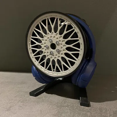 Giá đỡ tai nghe mô hình mâm xe BBS có nhún