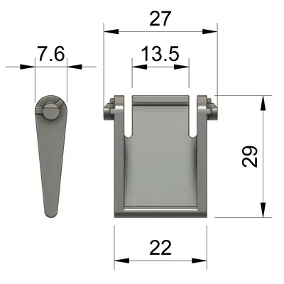 Chân đế cho bàn phím Cherry Stream