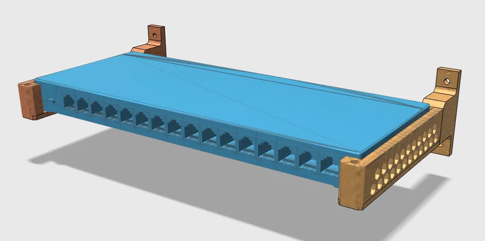 Giá treo tường ngang cho TP-Link SG116 gọn gàng và chắc chắn - Image 1