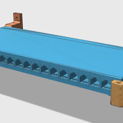 Giá treo tường ngang cho TP-Link SG116 gọn gàng và chắc chắn