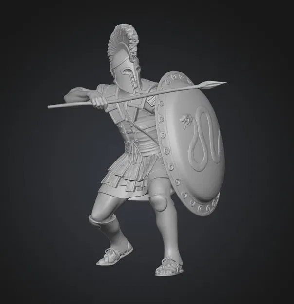 Mô hình chiến binh La Mã (Gladiator) in 3D tinh xảo cho bộ sưu tập - Image 1