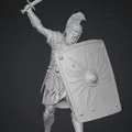 Mô hình 3D Legionary Charge - Chiến binh La Mã dũng mãnh - Thumbnail 1