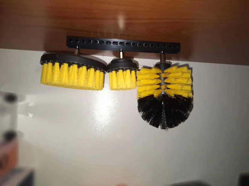 Giá treo đầu chổi vệ sinh máy khoan 6mm gọn gàng, tiện lợi - Image 3