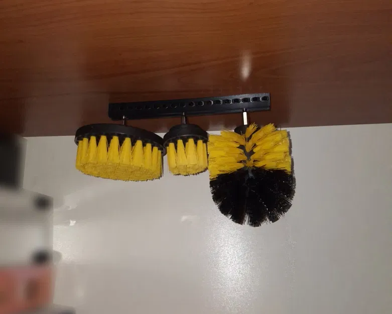 Giá treo đầu chổi vệ sinh máy khoan 6mm gọn gàng, tiện lợi - Image 4