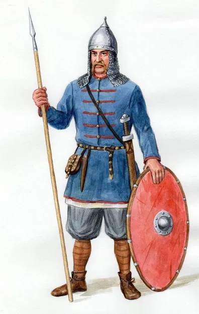 Mô hình chiến binh Nga thế kỷ III chi tiết cho người chơi in 3D - Image 2