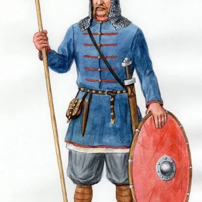 Mô hình chiến binh Nga thế kỷ III chi tiết cho người chơi in 3D