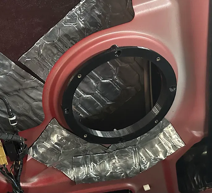 Đế Gắn Loa 165mm Cho VW Fox - Bản Slim 16mm - Image 1