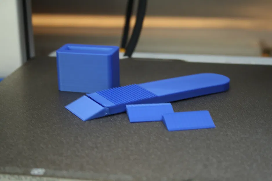 Dụng cụ cạo bàn in với lưỡi dao thay thế được - Image 2